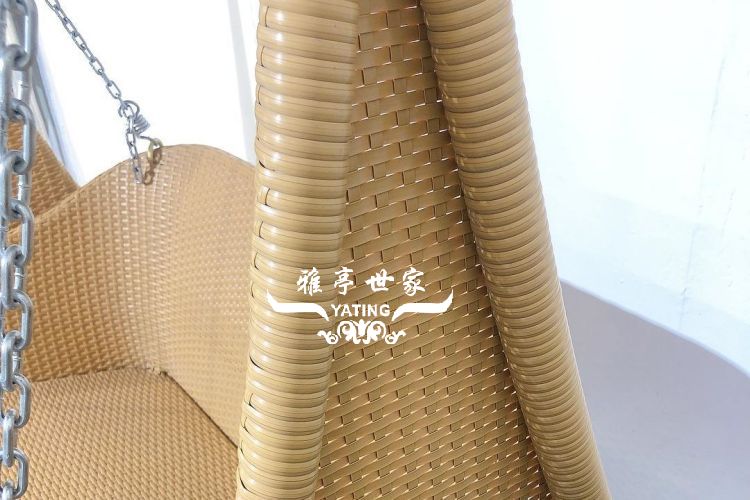 户外藤编秋千YT-507S 应用效果展示