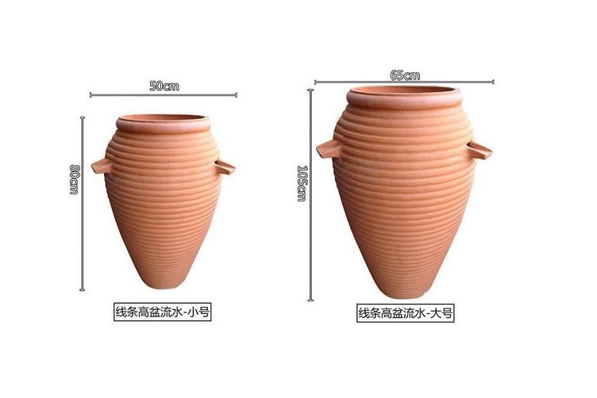 景观陶罐花盆YT-A0217 应用效果展示
